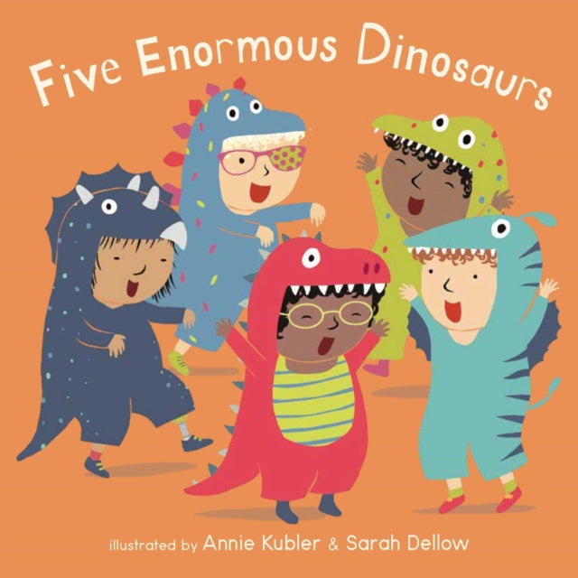 Cover image for 9781786287571 - Five Enormous Dinosaurs