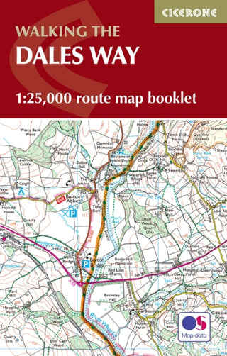 Cover image for 9781786310941 - The Dales Way Map Booklet