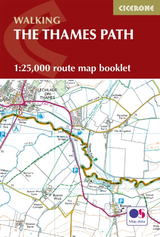 Cover image for 9781786311498 - The Thames Path Map Booklet
