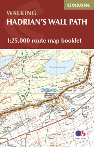 Cover image for 9781786311511 - Hadrian's Wall Path Map Booklet