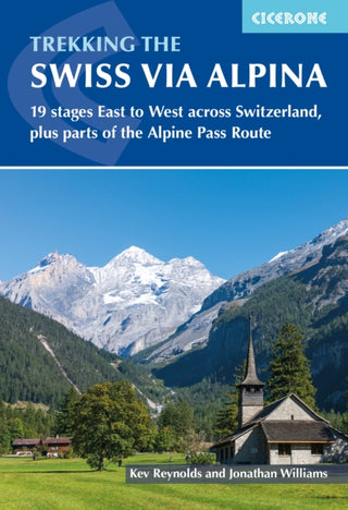 Cover image for 9781786311603 - Trekking the Swiss Via Alpina
