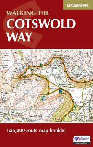 Cover image for 9781786312112 - The Cotswold Way Map Booklet