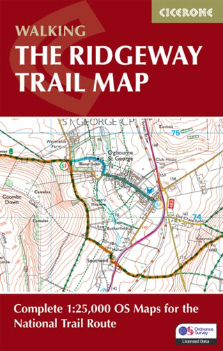 Cover image for 9781786312921 - The Ridgeway Trail Map