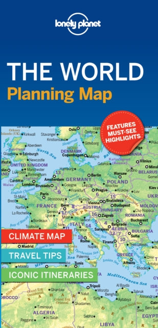 Cover image for 9781786579119 - Lonely Planet The World Planning Map