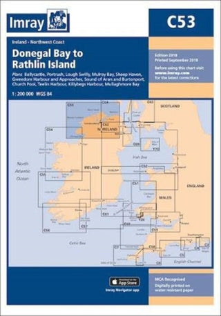 Cover image for 9781786790583 - C53 Donegal Bay to Rathlin Island