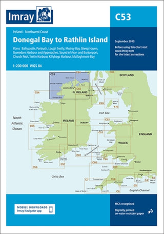 Supplemental image for 9781786790583 - C53 Donegal Bay to Rathlin Island