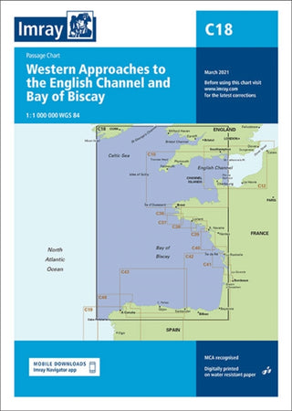Supplemental image for 9781786792136 - C18 Western Approaches to the English Channel & Bay of Biscay
