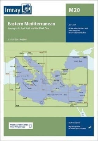 Cover image for 9781786792600 - Imray Chart M20