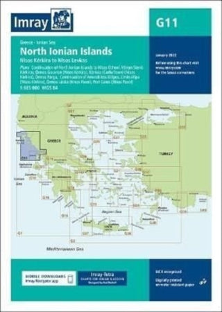 Cover image for 9781786793515 - Imray Chart G11