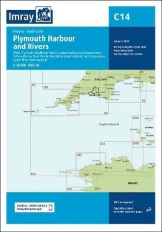 Cover image for 9781786793522 - Imray Chart C14