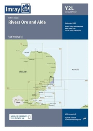 Cover image for 9781786794239 - Laminated Imray Chart Y2