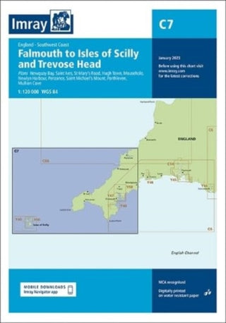Cover image for 9781786794338 - Imray Chart C7