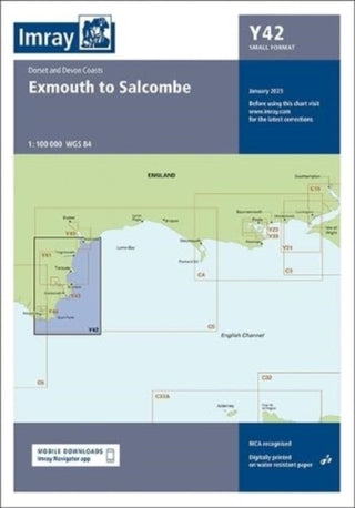 Cover image for 9781786794710 - Y42 Exmouth to Salcombe (Small Format)