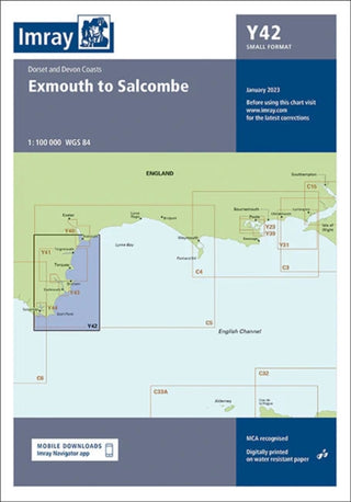 Supplemental image for 9781786794710 - Y42 Exmouth to Salcombe (Small Format)