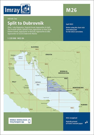 Cover image for 9781786794949 - M26 Split to Dubrovnik