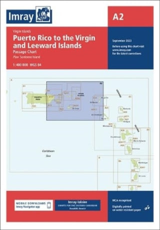 Cover image for 9781786795137 - A2 Puerto Rico to the Virgin and Leeward Islands