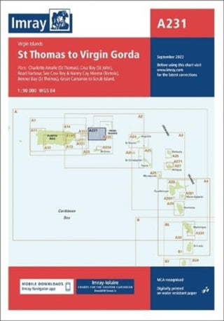 Cover image for 9781786795144 - A231 St Thomas to Virgin Gorda
