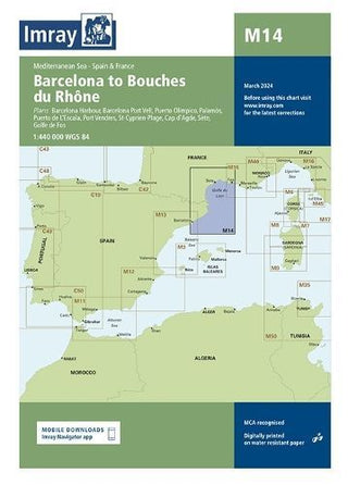 Cover image for 9781786795274 - M14 Barcelona to Bouches du Rhone