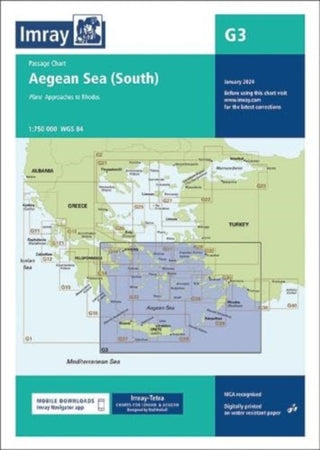 Cover image for 9781786795441 - G3 Aegean Sea (South)