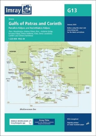 Cover image for 9781786795472 - G13 Gulfs of Patras and Corinth