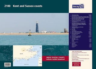 Cover image for 9781786795571 - 2100 Kent and Sussex Coasts Chart Pack