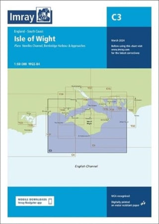 Cover image for 9781786795670 - Imray Chart C3