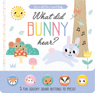 Cover image for 9781786908445 - What Did Bunny Hear?