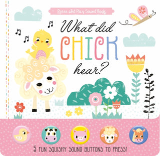 Cover image for 9781786908452 - What Did Chick Hear?