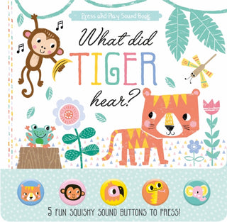 Cover image for 9781786908469 - What Did Tiger Hear?