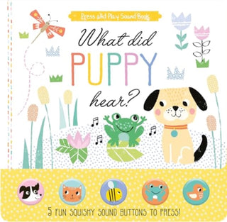 Cover image for 9781786908476 - What Did Puppy Hear?