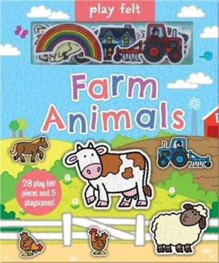 Cover image for 9781787005235 - Play Felt Farm Animals - Activity Book