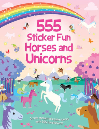 Supplemental image for 9781787008496 - 555 Sticker Fun - Horses and Unicorns Activity Book