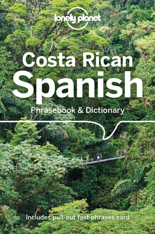 Cover image for 9781787013667 - Lonely Planet Costa Rican Spanish Phrasebook & Dictionary