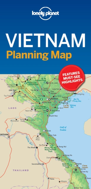 Cover image for 9781787014565 - Lonely Planet Vietnam Planning Map