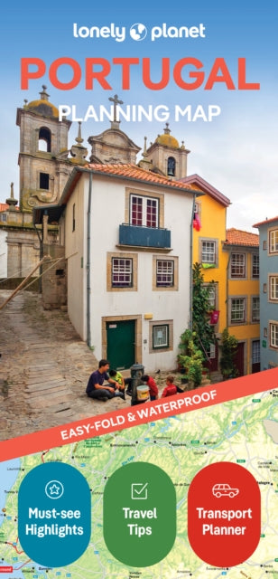 Supplemental image for 9781787016309 - Lonely Planet Portugal Planning Map