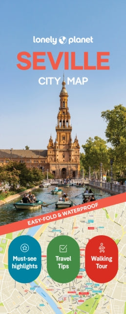 Cover image for 9781787016460 - Lonely Planet Seville City Map