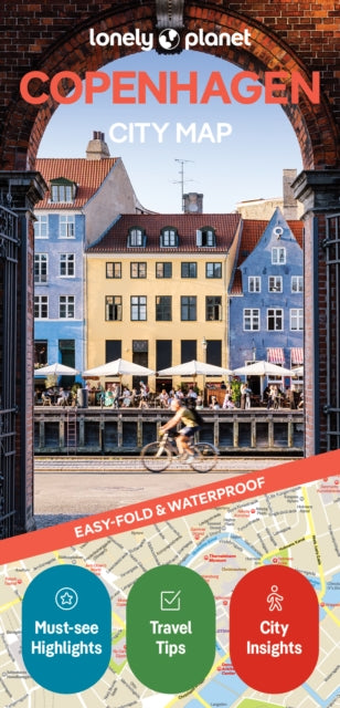 Cover image for 9781787016828 - Lonely Planet Copenhagen City Map