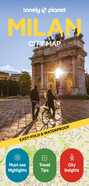 Supplemental image for 9781787017191 - Lonely Planet Milan City Map