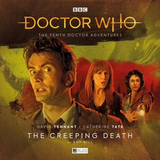 Cover image for 9781787037632 - The Tenth Doctor Adventures Volume Three: The Creeping Death