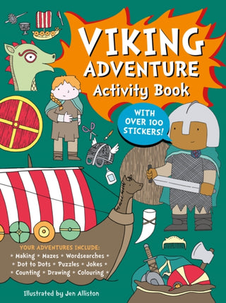 Cover image for 9781787080744 - Viking Adventure Activity Book