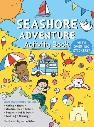 Cover image for 9781787080966 - Seashore Adventure Activity Book