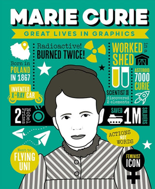 Supplemental image for 9781787081338 - Great Lives in Graphics: Marie Curie