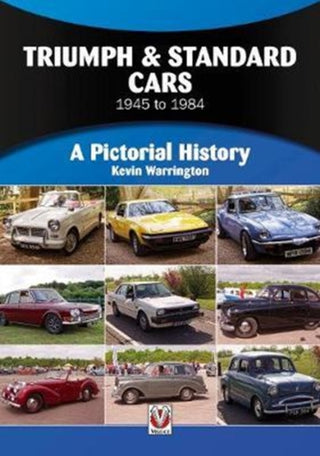 Cover image for 9781787110779 - Triumph & Standard Cars 1945 to 1984