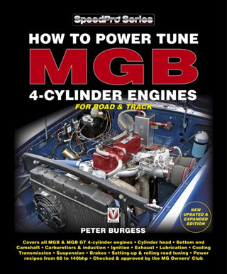Cover image for 9781787113411 - How to Power Tune Mgb 4-Cylinder Engines