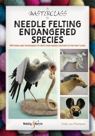 Cover image for 9781787119253 - A Masterclass in Needle Felting Endangered Species