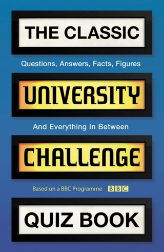Cover image for 9781787132726 - The Classic University Challenge Quiz Book