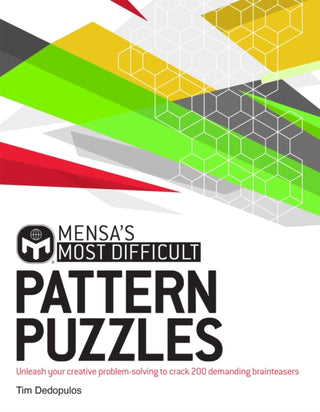 Cover image for 9781787394308 - Mensa's Most Difficult Pattern Puzzles