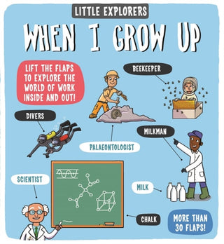 Supplemental image for 9781787413320 - Little Explorers: When I Grow Up