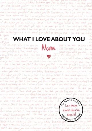 Cover image for 9781787414051 - What I Love About You: Mum