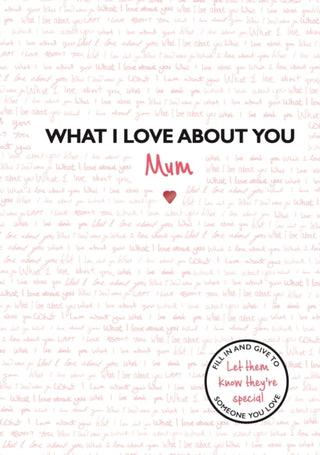 Supplemental image for 9781787414051 - What I Love About You: Mum